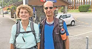 Wanderung: Beat Rieder war unterwegs mit Marianne Marret.