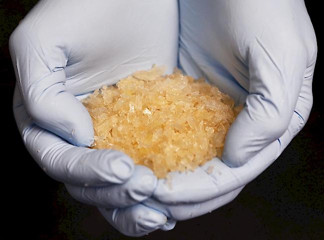 Nach Angaben der Polizei hätte das Crystal Meth für mehr als 7,5 Millionen einzelne Dosierungen gereicht. (Symbolbild)