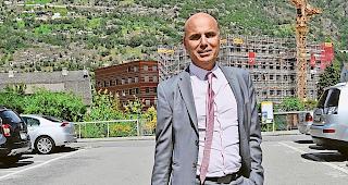 Schritt gemacht. Fran&ccedil;ois Seppey, Direktor HES-SO Valais-Wallis, zu Gast in Visp.Foto WB