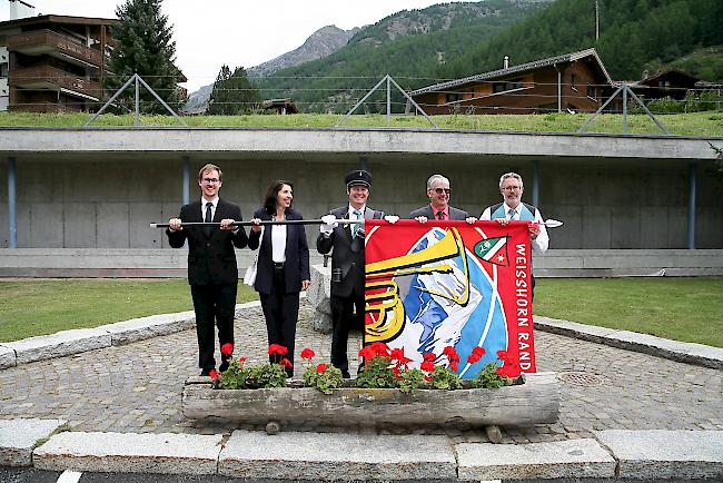 Impressionen von der Fahneneinweihung der «Weisshorn» Randa