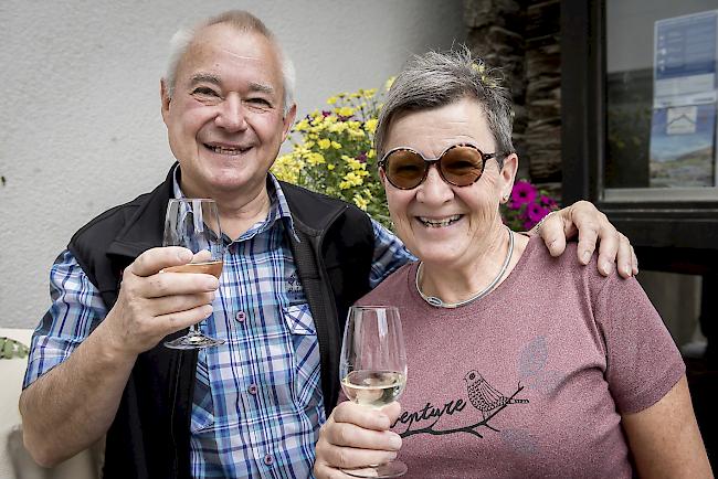 Jean-Claude (65), Glis, und Evelyne Bumann (65), Stalden.