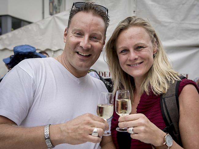 Alexander Schumacher (46) und Anja Heurich (43), Saas-Fee.