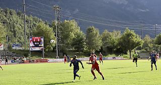 Viteszlav Hrdlicka verpasste zehn Minuten vor Schluss Naters' beste Chance.