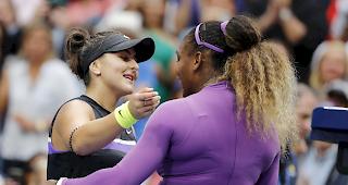 Bianca Andreescu (links) und Serena Williams: Der Altersunterschied von 18 Jahren und 263 Tagen war der gr&ouml;sste, den es in der Profi&auml;ra je in einem Grand-Slam-Final gegeben hat.