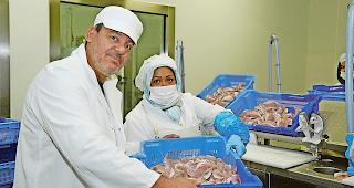 Valperca-CEO David Morard mit Abteilungsleiterin Maggie Furrer.