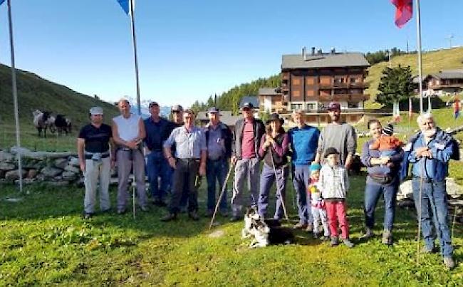 Schäferinnen und Schäfer von der Bettmeralp, Riederalp, Bitsch.