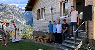 Voller Stolz pr&auml;sentierte der Jugendverein Eischoll am Sonntag das frisch renovierte Jugendlokal.