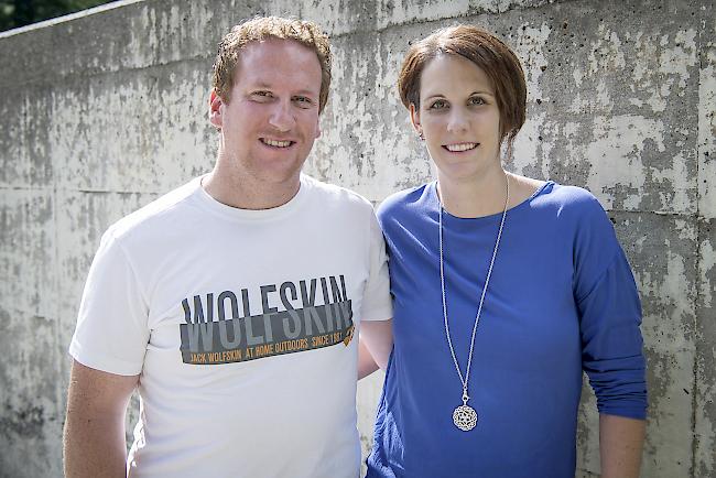 Antonio (30) und Marion (29) Grichting, Fiesch.