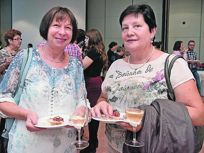 Gisela Petrus (59), Brigerbad, und Martha Zenhäusern (63), Stalden.