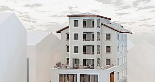 Modern. Ein erster Vorschlag, wie das ehemalige Gemeindehaus umgebaut werden k&ouml;nnte, liegt vor. Zum jetzigen Zeitpunkt geht man davon aus, dass der Umbau rund 2,5 Millionen Franken kosten wird.