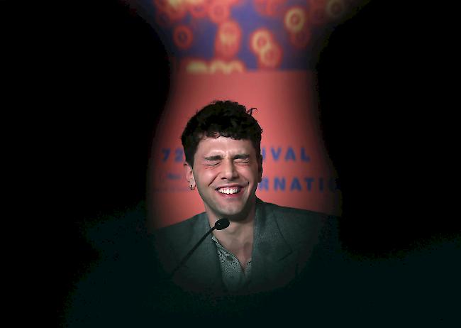 Der kanadische Regisseur und Schauspieler Xavier Dolan im Mai 2019 an einer Pressekonferenz während der 72. Filmfestspiele von Cannes.