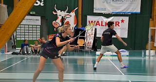 Marion Varrin und der BC Olympica: Vier Siege im Einzel, vier Niederlagen im Doppel.