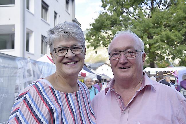 Lilly (66) und Otsch Gruber-Brendel (71), Susten.