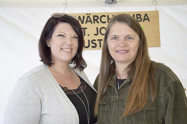 Bettina Bovet (35), Niedergesteln, und Katrin Mucha (53), Blatten im Lötschental.