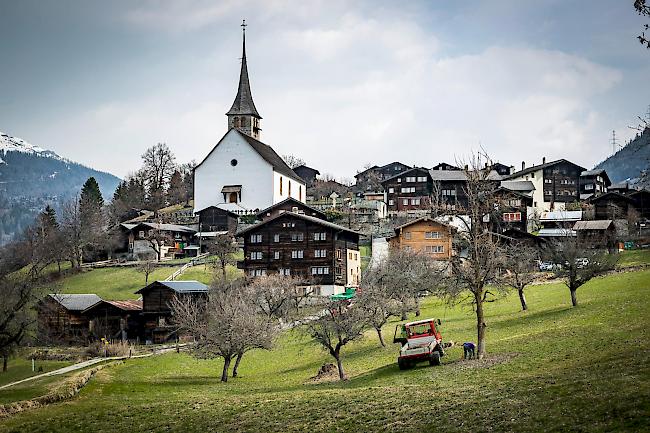 Ernen ist eine der fünf Projektgemeinden des Smart-Villages-Projekts. Im Rahmen davon beginnt der Aufbau einer digitalen Gemeindeplattform. 