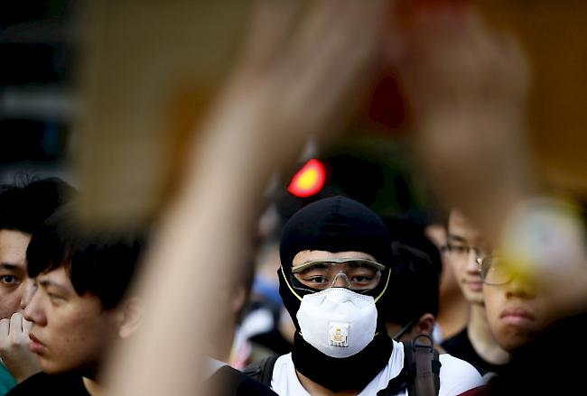 Vermummungs-Verbot in Hongkong