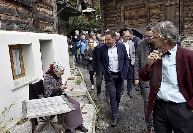 Entdeckung. Unterwegs zum Fest gab es einiges zu entdecken. 