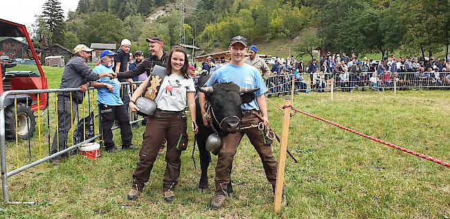 Gruppe B, Rang 2 (ex aequo): «Tarina» aus der Stallung Lorenz, Mörel-Filet. 