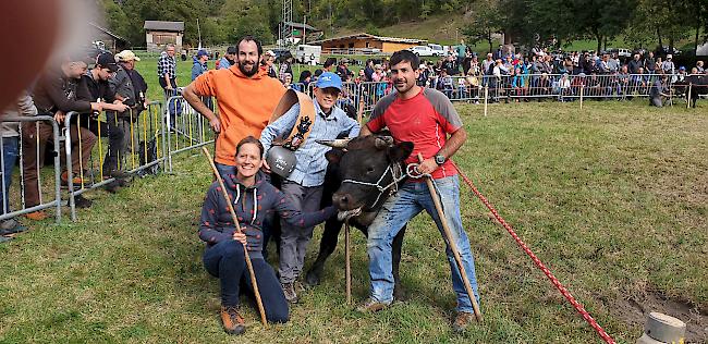 Gruppe A, Rang 3: «Rösli» der Geschwister Schmid, Ausserberg.