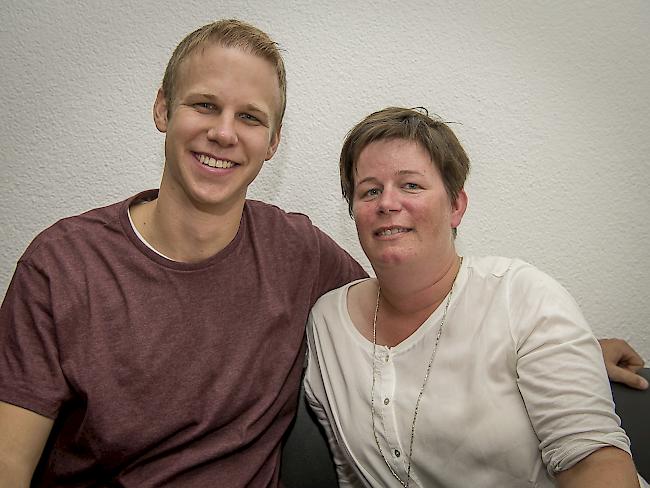 Mirco Schöpfer (27) und Dorine Ritler (43), Glis.