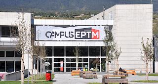 Um- und Ausbau: 23 neue Schulzimmer, zwei Labors, ein Schulrestaurant, vier Lehrerzimmer, Materialr&auml;ume und elf Werkst&auml;tten f&uuml;r die Lehrwerkst&auml;tte f&uuml;r Berufe der Industrie und Technik EPTM in Sitten.