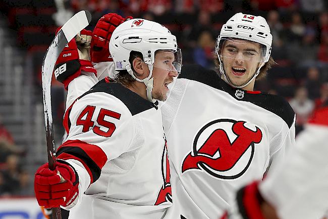 Nico Hischier wird bei den New Jersey Devils zum Grossverdiener.