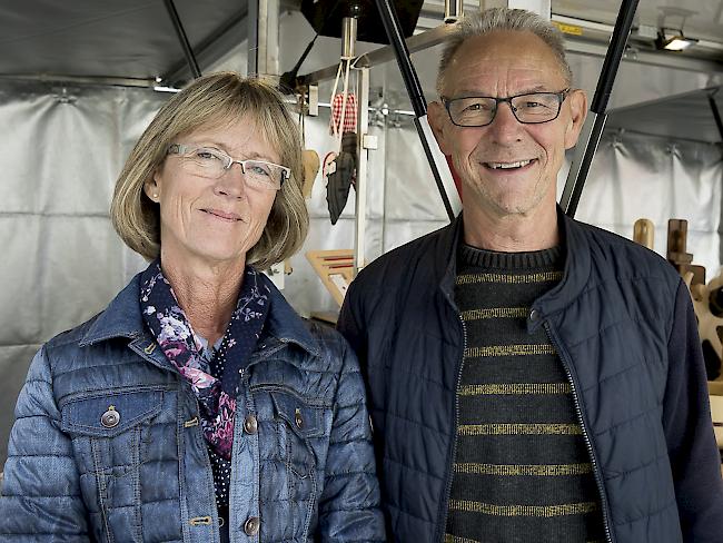 Marie-Louise Imboden (60) und Richard Amacker (61), Raron. 