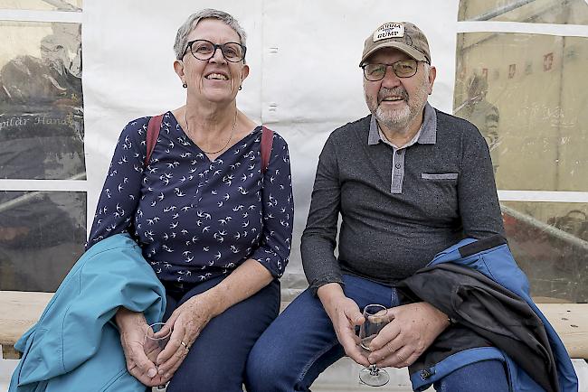 Helene (67) und Marcel (69) Berchtold, Stalden. 