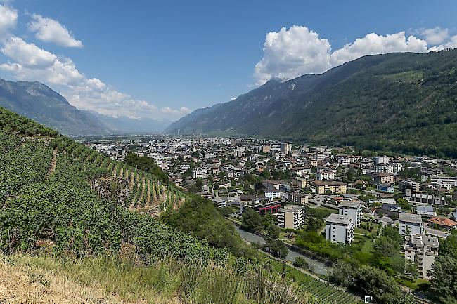Wieder zusammen. Martinach und Charrat, das im 18. Jahrhundert noch ein Quartier von Martinach war, gehen ab 2021 gemeinsame Wege.