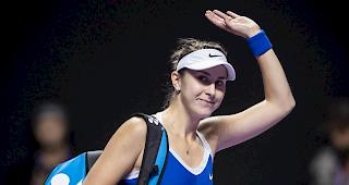 Belinda Bencic steht an ihren ersten WTA Finals im Halbfinal. Ihre Gegnerin Bertens musste nach dem 1. Satz gesundheitsbedingt aufgeben.