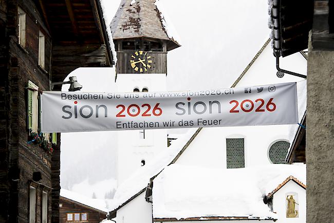 Die Kosten für die gescheiterte Kandidatur "Sion 2026" belaufen sich laut "Le Matin Dimanche" auf rund 6,3 Millionen Franken. 