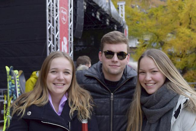 Nadine Reifler (20), Thurgau, Orel Favre (19), Biel, Martina Mäusli (20), Bern.