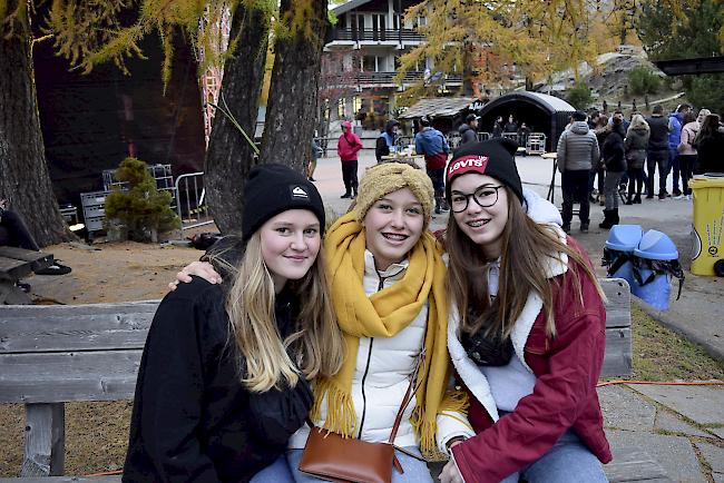 Jael Sommer (15), Tabea Stoffel (15), Elena Gottsponer (15), Visperterminen.