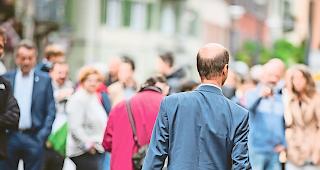 Der Mann der Stunde. Beat Rieder pr&auml;gte die Walliser St&auml;nderatswahlen 2019. Und fordert trotzdem eine kritische Analyse. Foto wb/Alain Amherd