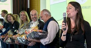 Fraktionspr&auml;sidentin und Nationalr&auml;tin Tiana Moser, ZH, rechts, stellte am Samstag die neue Bundeshausfraktion vor.