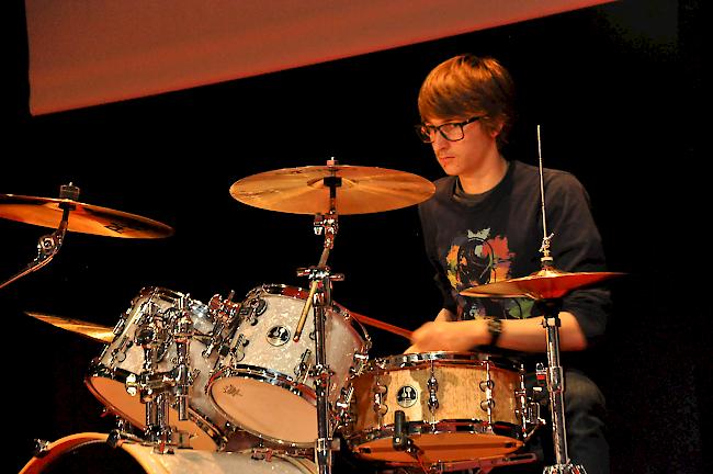 Die jungen Drummer und Percussionisten zeigten einmal mehr ein hohes Niveau.