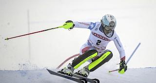 Wendy Holdener belegt in Levi nach dem 1. Lauf den sechsten Platz. 