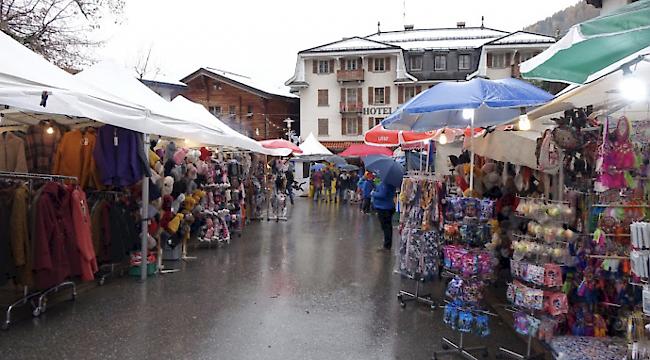 Impressionen vom Gommer Märt am Samstag.