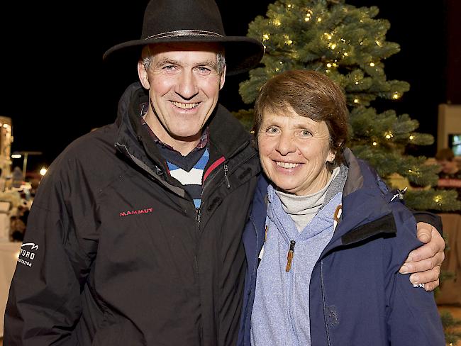 Adrian (62) und Arlène (57) Arnold, Simplon Dorf. 