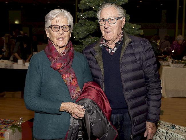 Margrit (84) und Peter (87) Kalbermatter, Brig. 