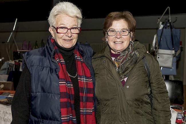 Denise Hansmann (73), Thônex, Ruth Summermatter (68), Staldenried. 