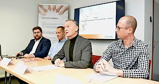 Engagiert. Die Stiftung Emera unter Pr&auml;sident Jean-Pierre Bringhen (Mitte) m&ouml;chte Menschen mit Behinderungen das Reisen erleichtern.