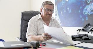 R&auml;umt Pult. Eduard Brogli.