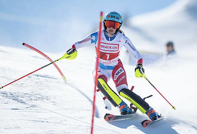 Beim zweiten Weltcupslalom der Saison im amerikanischen Killington scheidet Elena Stoffel im ersten Durchgang nach guter Zwischenzeit aus.