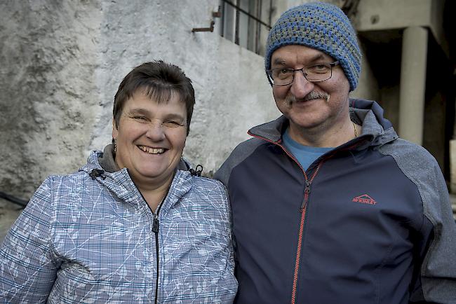 Marlene (53) und Robert (55) Zurgilgen, Fieschertal. 