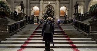 Bern, 2. Dezember 2019. Marianne Maret kommt im Bundeshaus an &ndash; ein steiler Weg. 