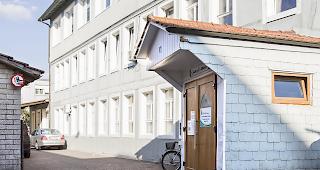 Der Eingang zur Ar'Rahman-Moschee in Biel. Hier predigte Abu Ramadan.