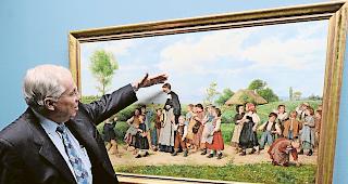 Kunstsammler. Der Schulspaziergang von Albert Anker aus der Sammlung von Christoph Blocher wird in der Fondation Pierre Gianadda zu sehen sein.Foto Keystone