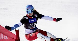 Patrizia Kummer bleibt beim Weltcup in Cortina d'Ampezzo in der Qualifikation h&auml;ngen. (Archivbild)