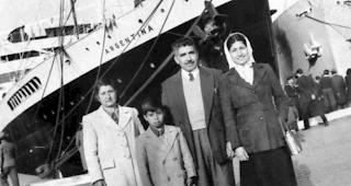 Walliser auf dem Quai von Rio de la Plata in Argentinien zwischen 1920 und 1930.